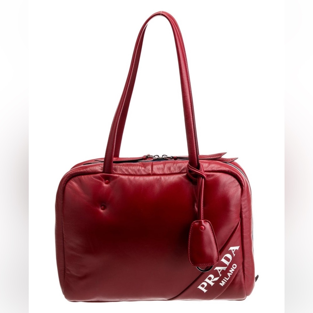Prada Red Leather Bag